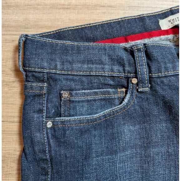 White House Black Market Size 6 Short Flare Noir Floral Embroidered Whimsigoth - Picture 12 of 12